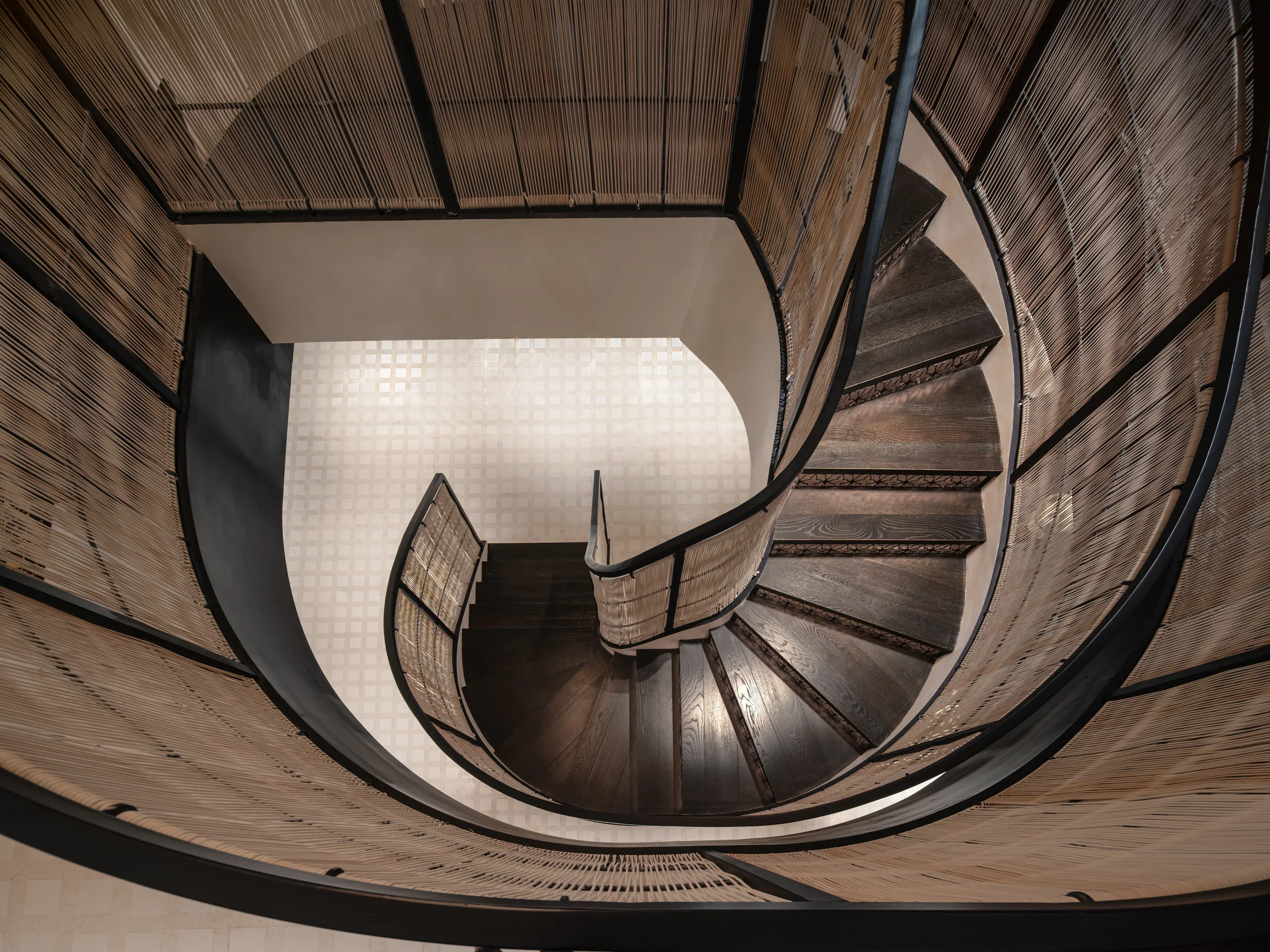 DAQIANLOFT Phase I: Staircase viewed from above