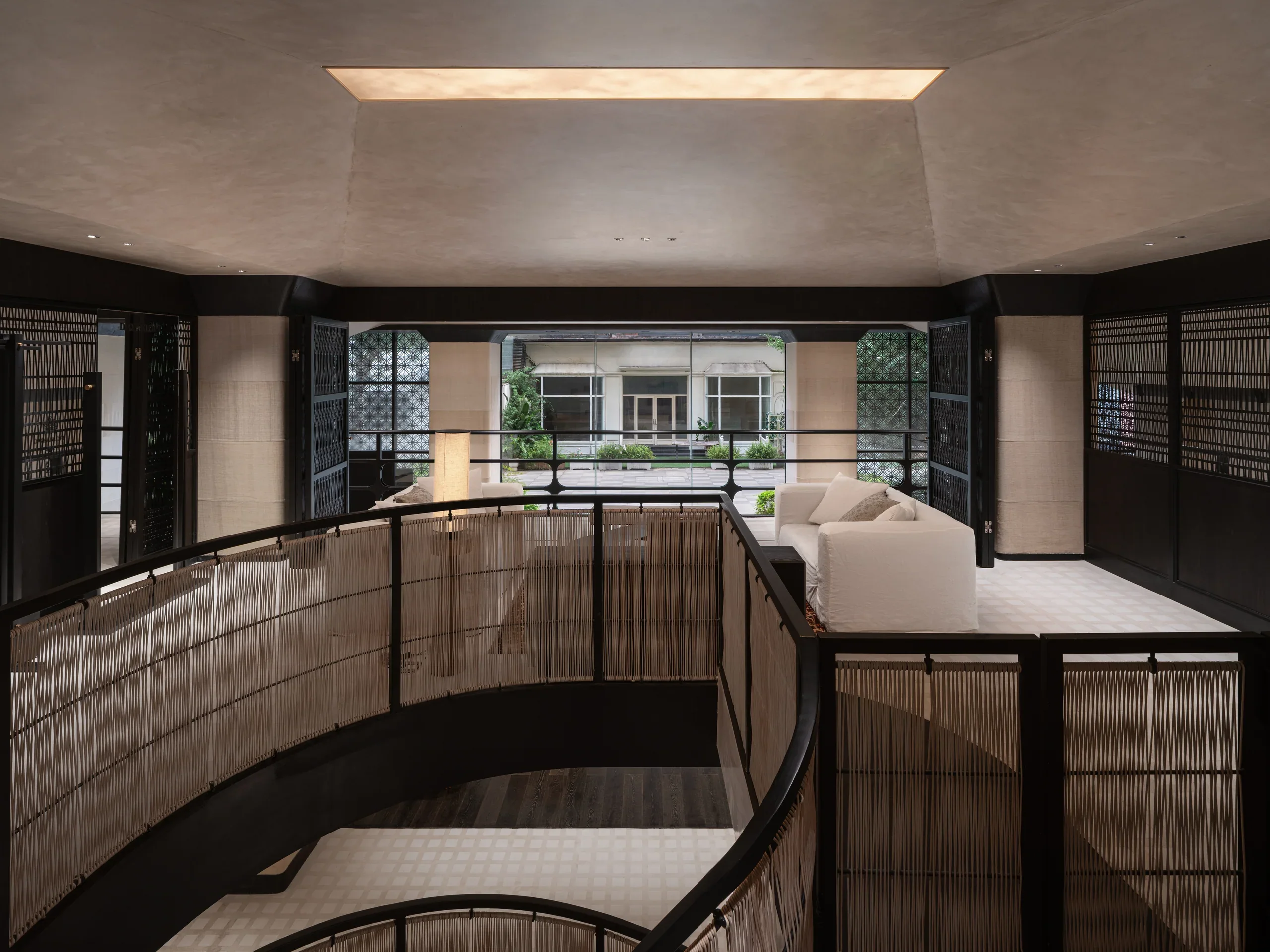 DAQIANLOFT Phase I: Pavilion overlooking the ground floor