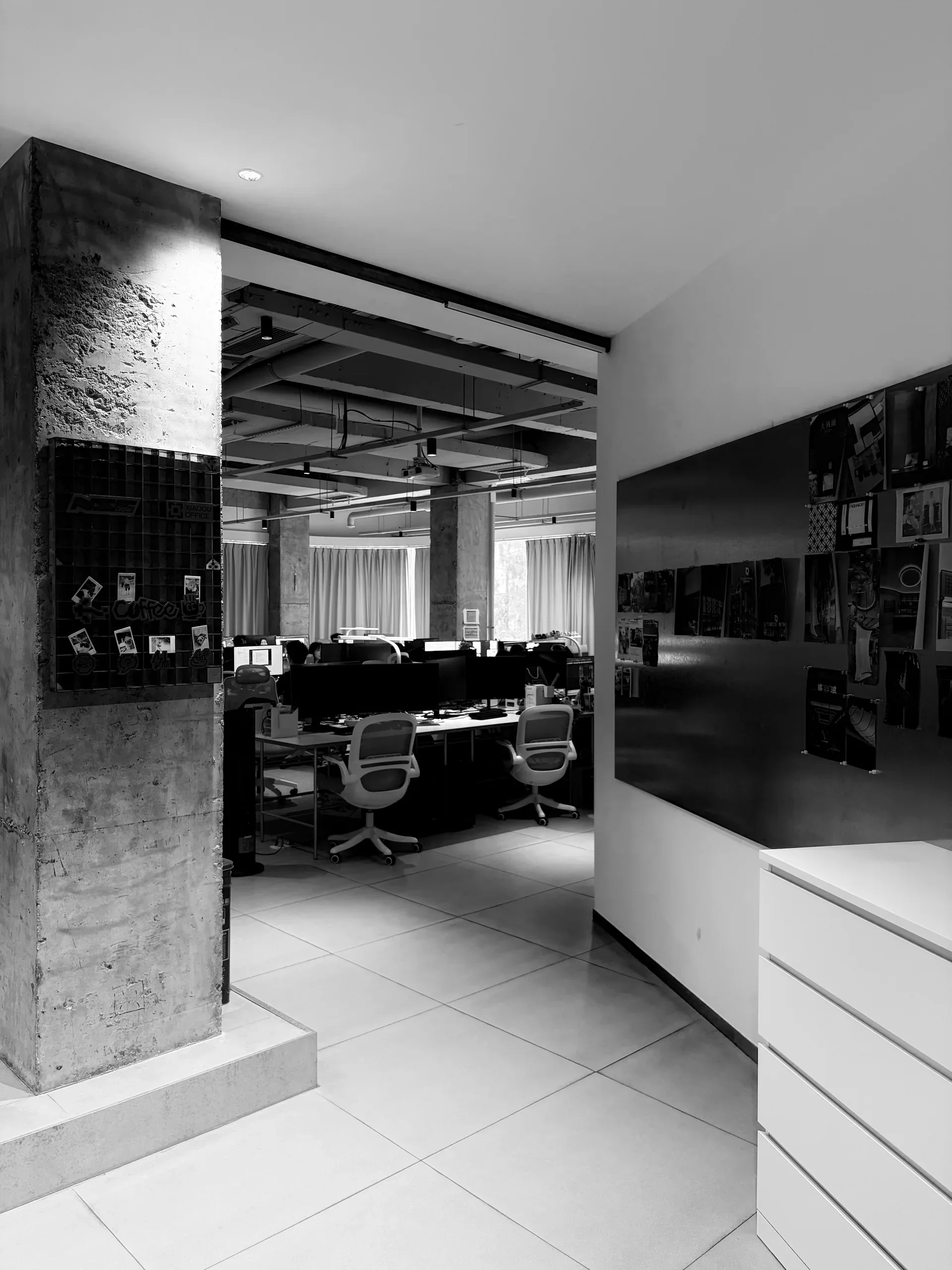 Entrance to the XIAOOU Office workspace